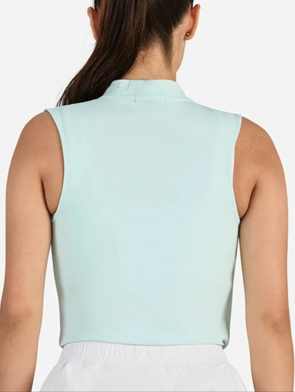 Bad Birdie NEW Blade Minty Fresh Green Sleeveless Womens Golf Polo SZ XL Sporty - Picture 7 of 14